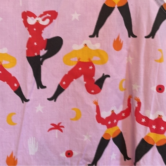 NWOT Nooworks Big Pocket Dress in Star Girls - Picture 2 of 4